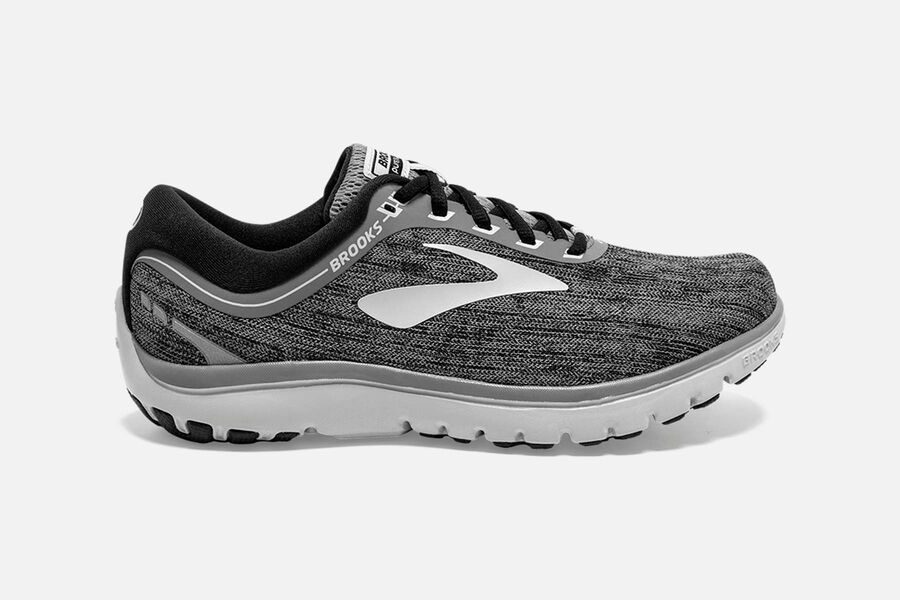 Brooks Pureflow 7 Road Running Shoes Womens - Grey - XTOJR-1750